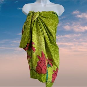 Banana Moon Tropical Sarong Beach Coverup